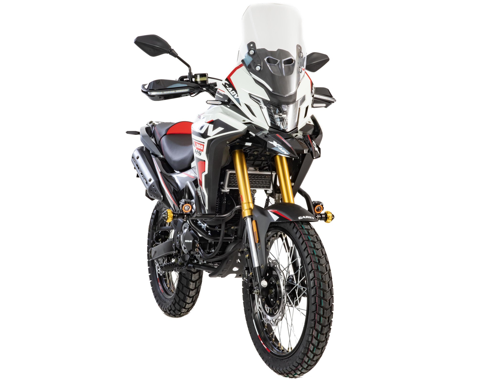 Мотоцикл Кросс 300 ENDURO GARET белый